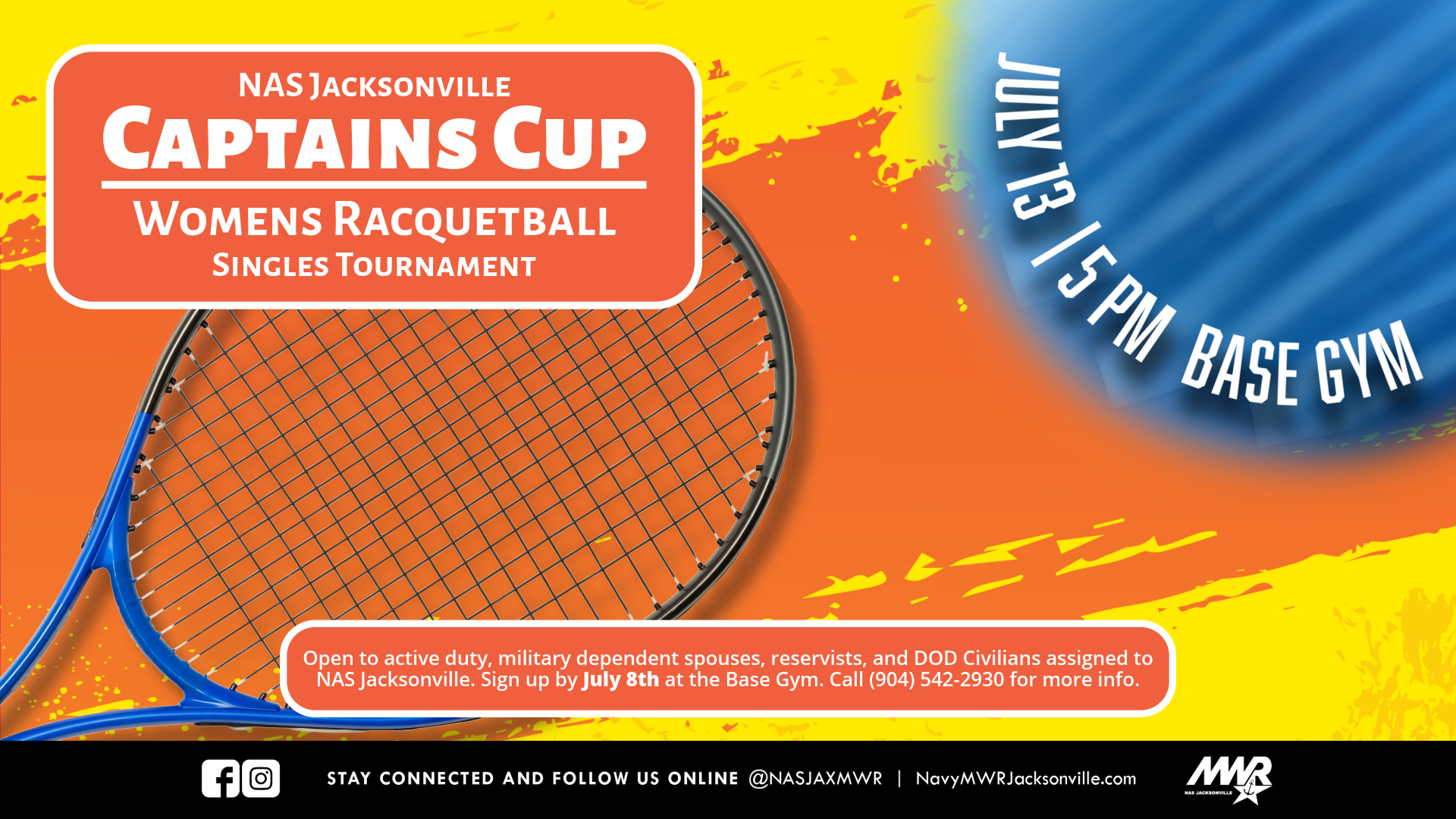 Women's Racquetball Tournament - 7.13 - 2026