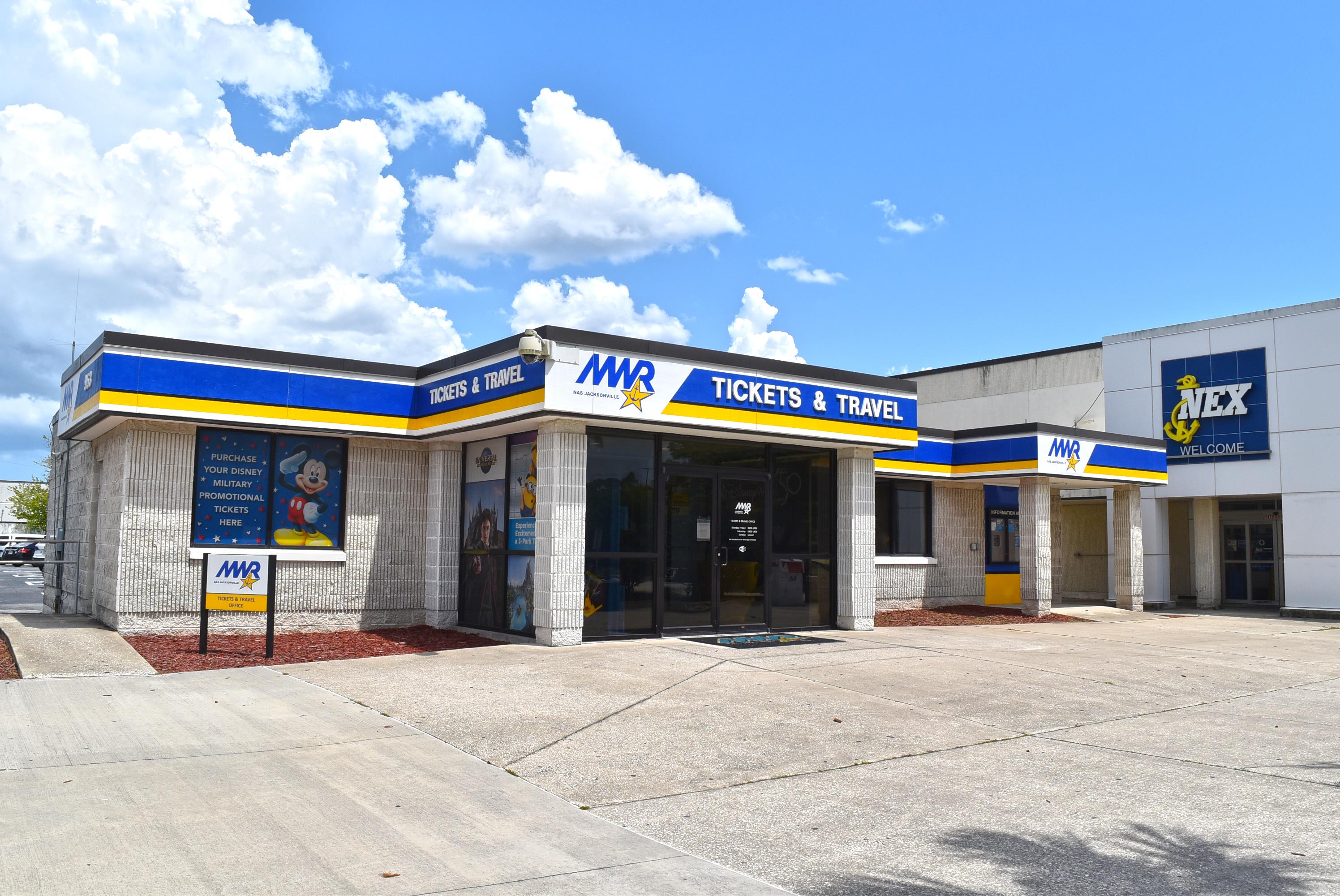 tickets and travel exterior