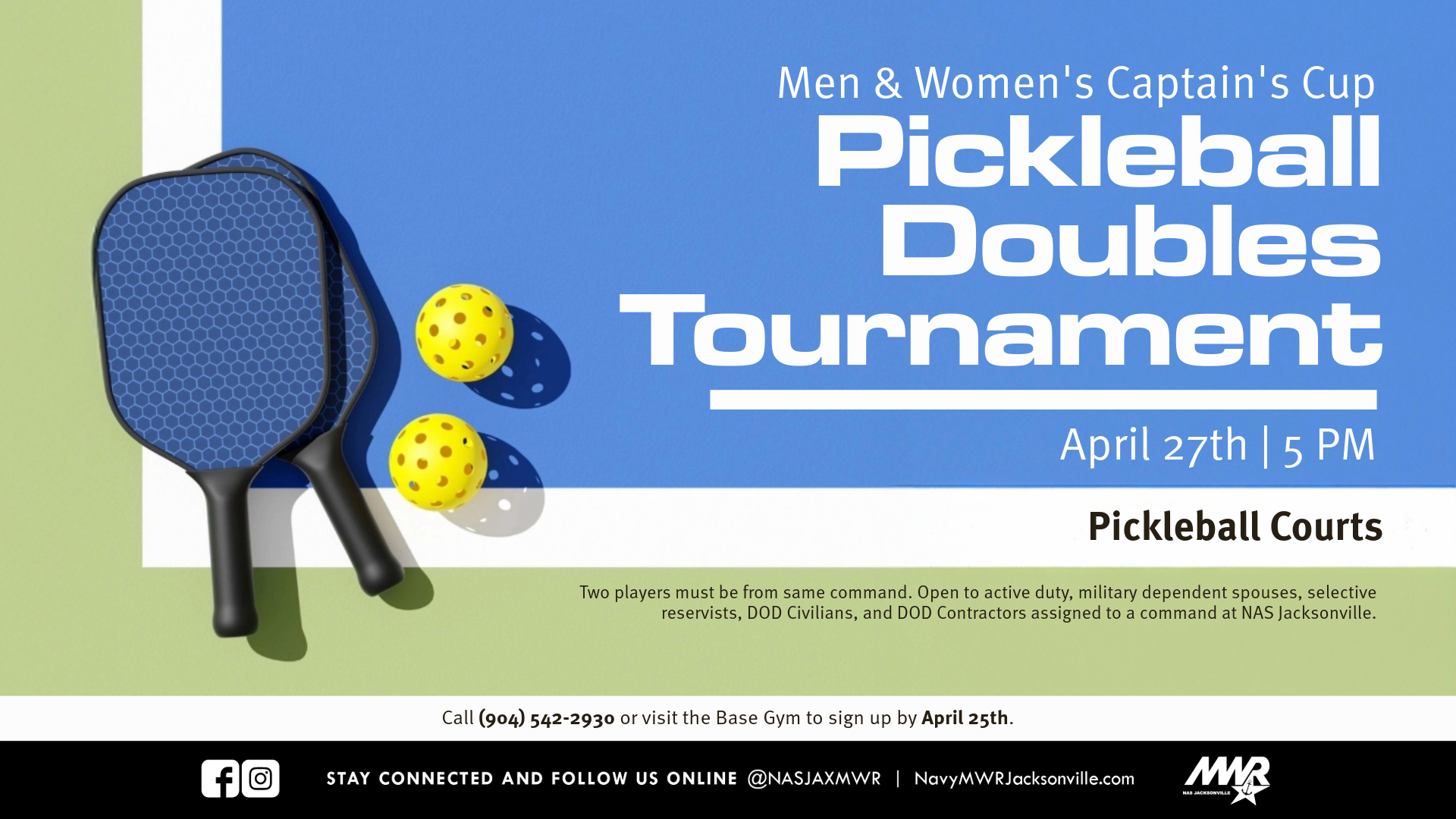 Pickleball Tournament - 4.27 - 2026 - WEB
