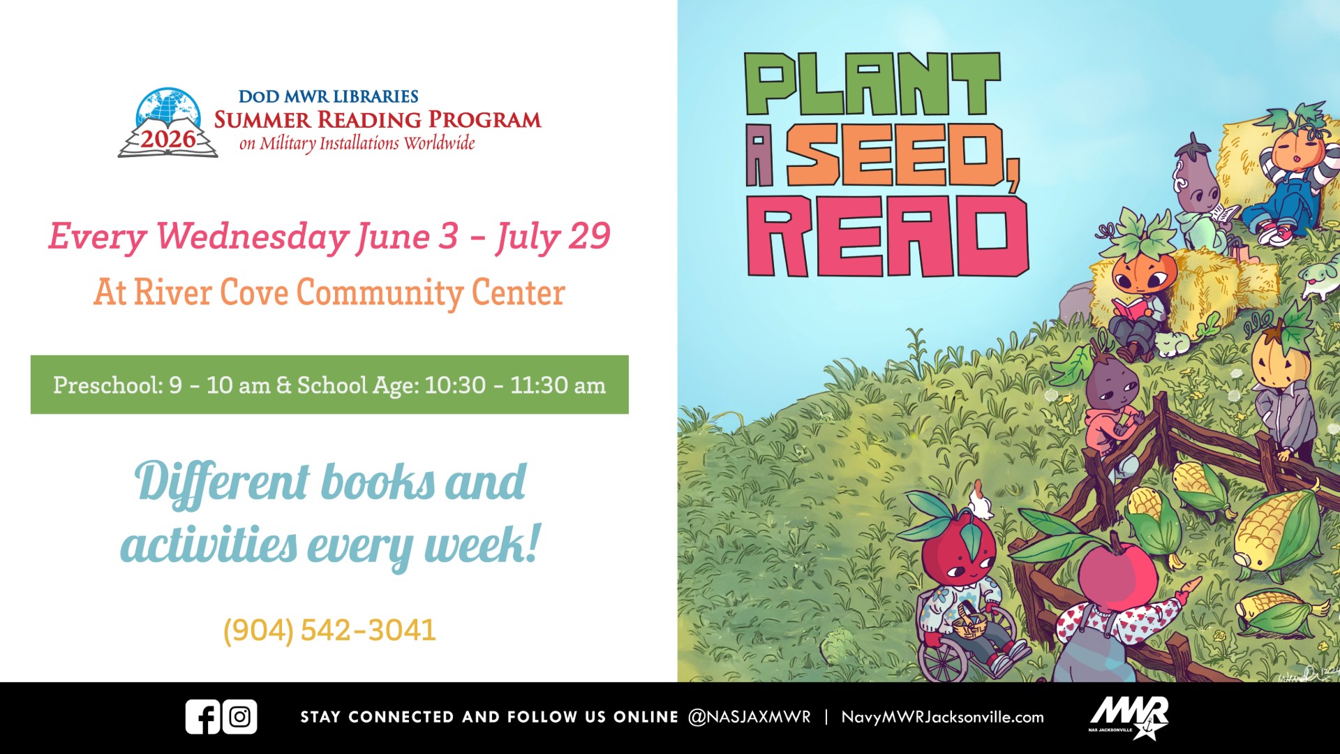 Summer Reading Series graphic