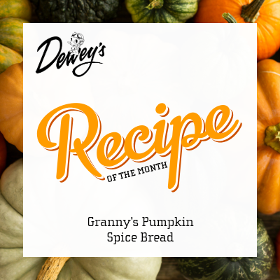 Dewey's Recipe of the Month December 2025