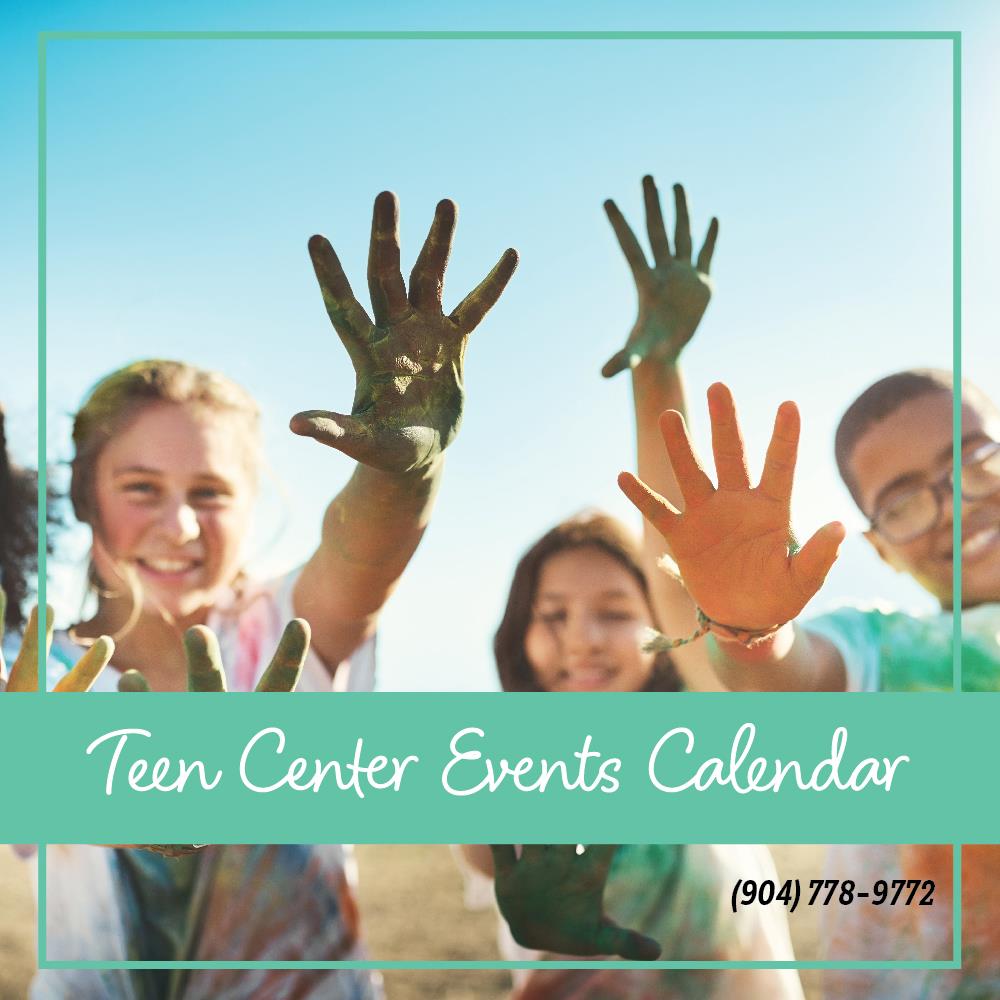 teen events calendar ad
