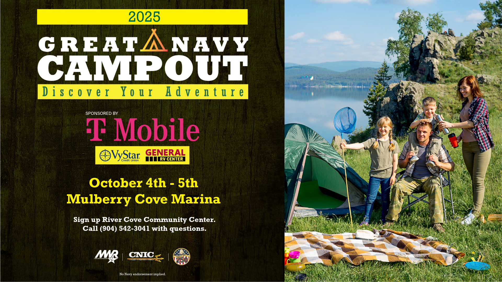 Great Navy Campout Ad